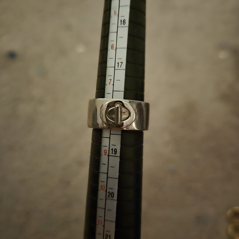 Coach Silver Ring